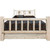 Ranchman's Storage Bed with Laser-Engraved Moose Design - King
