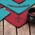Red Cross Napkin Set - 4 pcs