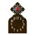 Red Jasper Table Clock