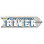 River Personalized Arrow Sign