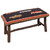 Trout Hooked Wool Hickory Bench - Medium