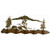 Skier 5 Hook Coat Rack