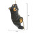 Rope Swing Bear Hanging Figurine