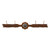 Round Old Silver Berry Concho 4 Hook Coat Rack