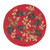 Ruby Pinecone Hooked Chair Pad - OUT OF STOCK UNTIL 07/03/2025