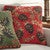Ruby Pinecones Hooked Wool Pillow