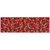 Ruby Pinecones Hooked Wool Runner