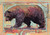 Ruiz Walking Bear Rug - 3 x 4