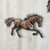 Running Horse 3-D Metal Wall Art III