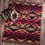 Rustic Cross Burnt Red Rug - 8 x 11