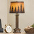 Rustic Forest Wood Table Lamp