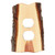 Rustic Juniper Wood Outlet Cover