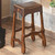 San Antonio Leather Barstool