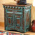 San Miguel Turquoise Nightstand