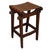Santa Fe Antique Brown Barstool - Colonial
