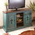 Santa Fe Turquoise Cross TV Console / Cabinet
