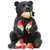 Garden Gnome Bear Sculpture