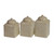 Savannah Taupe Canister Set