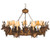 Seven Stag Heads Chandelier - 7 Light