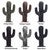 Sheriff Star Cabinet Knobs - Set of 2