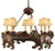 Silhouette Bear Chandelier