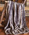 Silvery Rabbit Faux Fur Throw