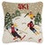 Ski Country Hooked Wool Pillow - OUT OF STOCK UNTIL 09/03/2025