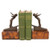 Ski Jumper Bookends - Bronze