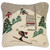 Ski Lift Hooked Wool Pillow - OUT OF STOCK UNTIL 01/31/2026