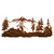 Skier Wall Art - 42 Inch