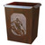 Skier Waste Basket