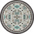 Slate River Rug - 8 Ft. Round