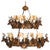 Small Stag Heads Two Tier Chandelier - Small