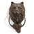 Smiling Bear Brass Doorknocker