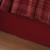 Solid Red Bedskirt - Twin