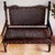 Solomon Bench with Back - Colonial & Antique Brown