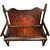 Solomon Bench with Back - Colonial & Antique Brown