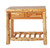 Log Sofa Table with 2 Drawers