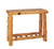 Sofa Table with Open Log Shelf