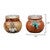 Southwest Pots Candle Holders - Set of 2