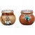 Southwest Pots Candle Holders - Set of 2