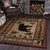 Southwestern Bear Forest Rug - 8 x 10