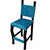 Spanish Heritage Barstool - Diamond Teal
