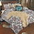 Spiced Paisley Quilt Bed Set - King