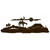 Spirit Talker Scenic Six Hook Coat Rack