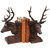 Stag Head Bookends