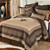 Stars and Plaid Quilt Bed Set - Twin XL