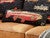 Steelhead Trout Red Hooked Wool Pillow