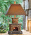 Stone Fireplace Lamp - OUT OF STOCK