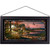 Sunset Cabin Stained Glass Art